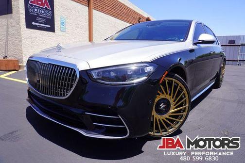 Black 2021 Mercedes-Benz S-Class 4MATIC