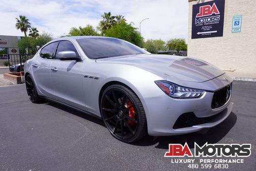 Silver 2015 Maserati Ghibli Base