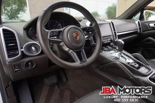 White 2017 Porsche Cayenne Platinum Edition
