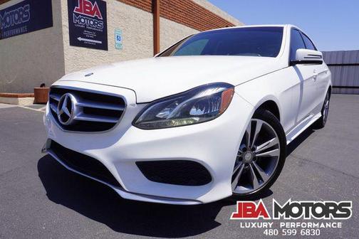 White 2015 Mercedes-Benz E-Class E350 Sedan E 350 Sport Package