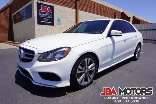White 2015 Mercedes-Benz E-Class E350 Sedan E 350 Sport Package