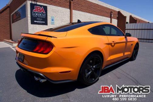 Orange 2021 Ford Mustang GT Premium