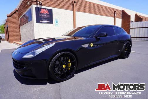 2012 Ferrari FF Carbon Fiber LED Steering Wheel Scuderia Shields!