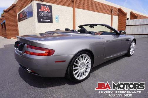 Silver 2007 Aston Martin DB9 Volante