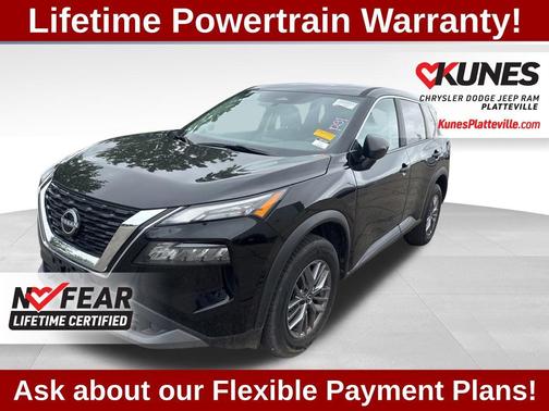 Super Black 2023 Nissan Rogue S
