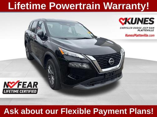 Super Black 2023 Nissan Rogue S