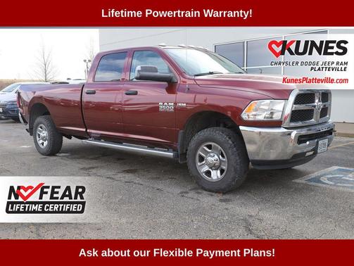 2018 RAM 3500 Tradesman Crew Cab 4x4 8' Box