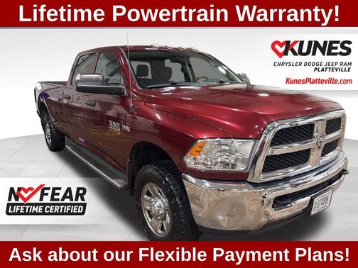 2018 RAM 3500 Tradesman Crew Cab 4x4 8' Box