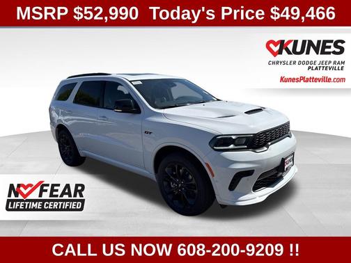 White Knuckle Clear-Coat Exterior Paint 2026 Dodge Durango GT Plus