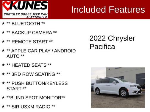 2022 Chrysler Pacifica Touring L