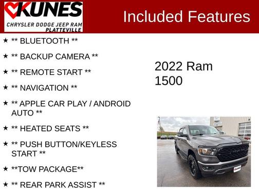 2022 RAM 1500 Big Horn/Lone Star