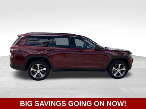 Velvet Red Pearl-Coat Exterior Paint 2025 Jeep Grand Cherokee Limited