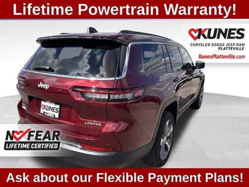 Velvet Red Pearlcoat 2025 Jeep Grand Cherokee L Limited
