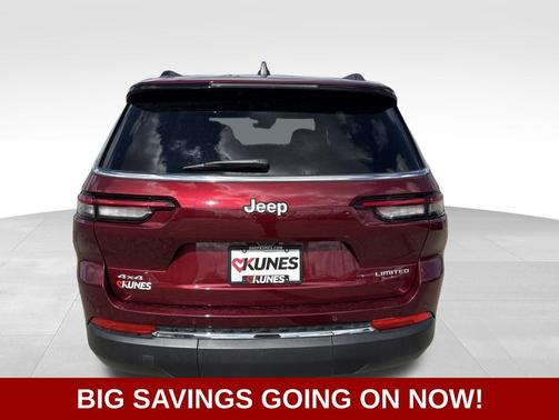 Velvet Red Pearl-Coat Exterior Paint 2025 Jeep Grand Cherokee Limited