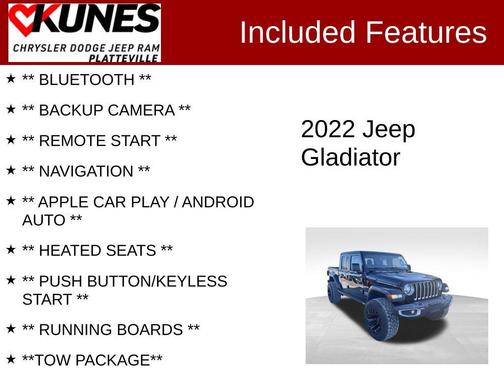 2022 Jeep Gladiator Overland