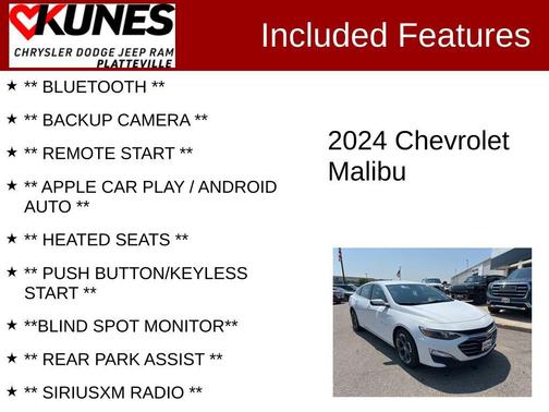 2024 Chevrolet Malibu FWD 1LT