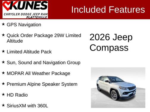 2026 Jeep Compass Limited
