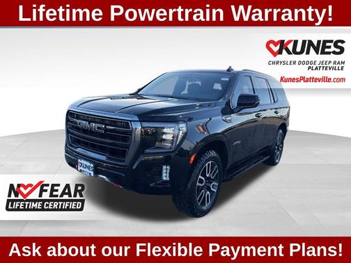 Onyx Black 2022 GMC Yukon 4WD AT4