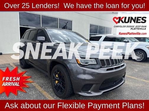 Granite Crystal Metallic Clearcoat 2018 Jeep Grand Cherokee Trackhawk