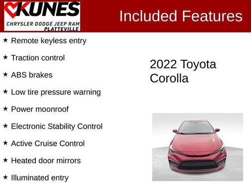 2022 Toyota Corolla SE