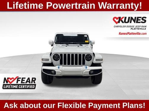 Bright White Clearcoat 2022 Jeep Wrangler Unlimited 4xe Sahara High Altitude