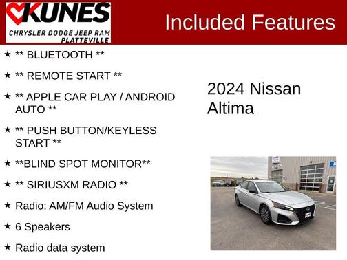 2024 Nissan Altima 2.5 SV