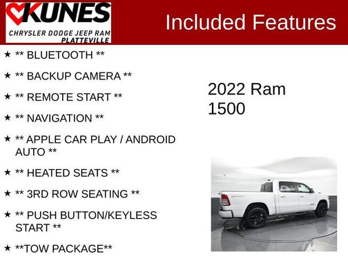 2022 RAM 1500 Big Horn/Lone Star