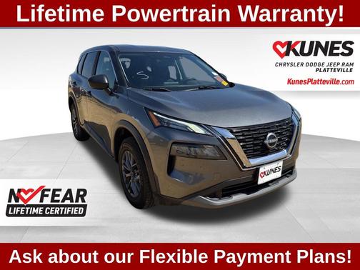 Gun Metallic 2023 Nissan Rogue S