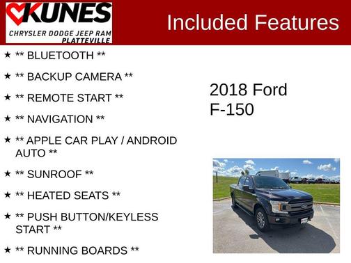 2018 Ford F-150 XLT