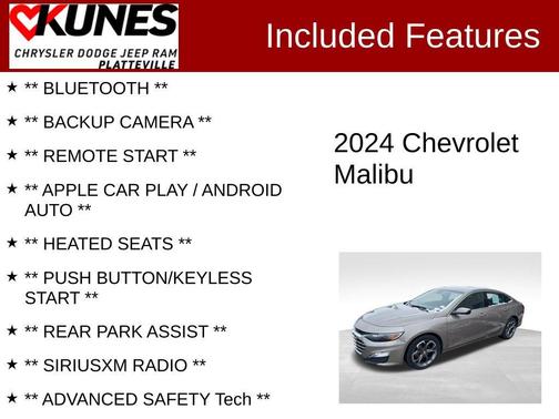 2024 Chevrolet Malibu FWD 1LT