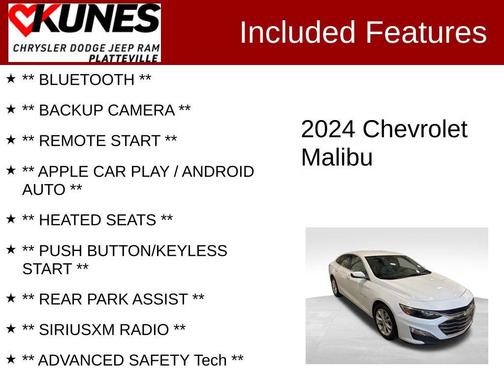 2024 Chevrolet Malibu FWD 1LT