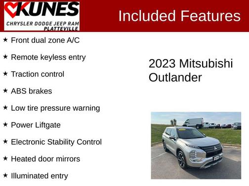 2023 Mitsubishi Outlander SE Special Edition 2WD