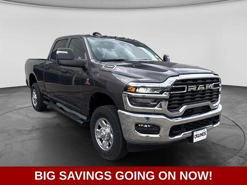 Granite Crystal Metallic Clear-Coat Exterior Paint 2026 RAM 2500 Tradesman Crew Cab 4x4 6'4' Box