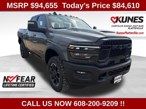 Ceramic Gray Clear-Coat Exterior Paint 2026 RAM 2500 Power Wagon