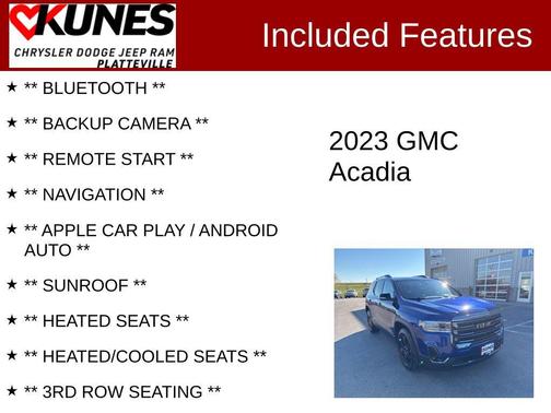 2023 GMC Acadia AWD AT4