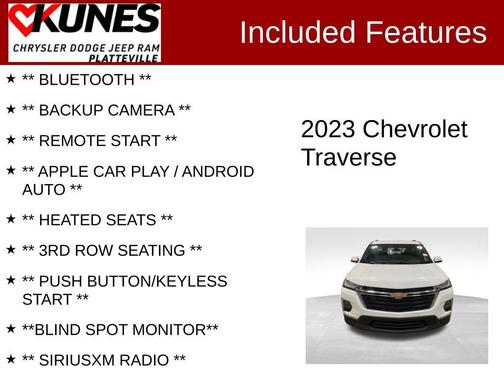 2023 Chevrolet Traverse LT Leather