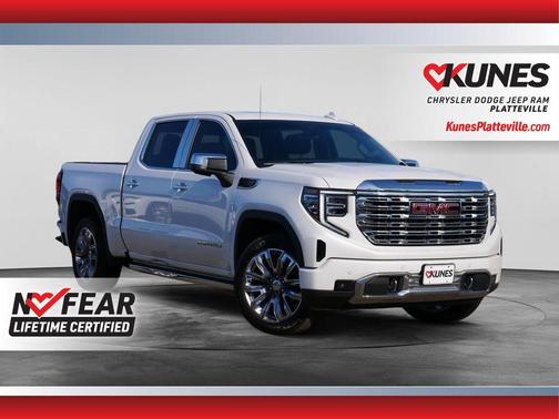 White Frost Tricoat 2023 GMC Sierra 1500 Denali