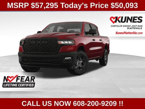 2025 RAM 1500 Warlock Crew Cab 4x4 5'7' Box