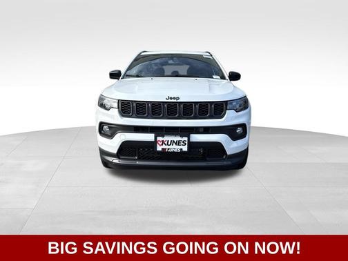 Bright White Clear-Coat Exterior Paint 2026 Jeep Compass Sport