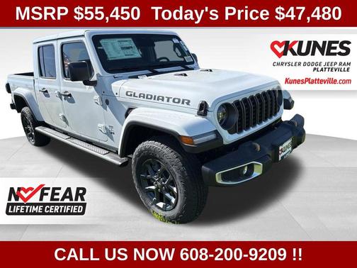 Bright White Clear-Coat Exterior Paint 2026 Jeep Gladiator 85th Anniversary Edition