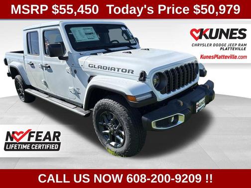 Bright White Clear-Coat Exterior Paint 2026 Jeep Gladiator 85th Anniversary Edition