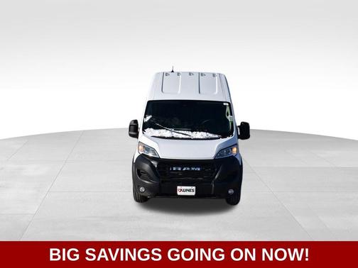 Bright White Clear-Coat Exterior Paint 2026 RAM ProMaster 3500 High Roof