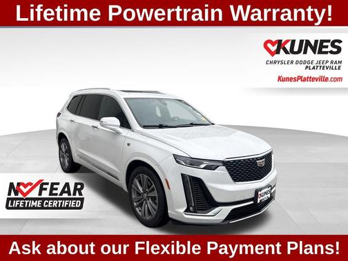 Crystal White Tricoat 2021 Cadillac XT6 Premium Luxury AWD