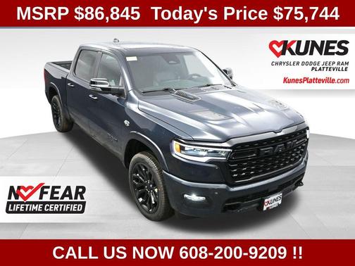 Forged Blue Metallic Exterior Paint 2026 RAM 1500 Limited