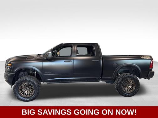 Diamond Black Crystal Pearl-Coat Exterior Paint 2026 RAM 2500 Big Horn Crew Cab 4x4 6'4' Box