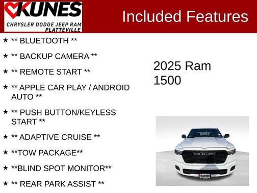 2025 RAM 1500 Big Horn/Lone Star