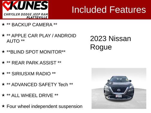 2023 Nissan Rogue S