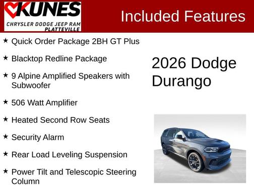 2026 Dodge Durango GT Plus