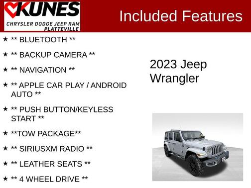 2023 Jeep Wrangler 4xe Sahara