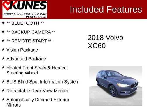2018 Volvo XC60 Recharge Plug-In Hybrid T8 Inscription